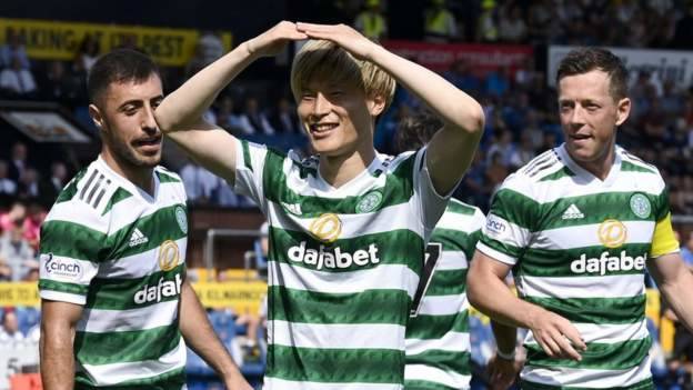 Kilmarnock 0-5 Celtic: Visitors run riot to keep up 100% start