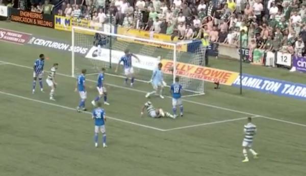 Video: Giakoumakis scores overhead kick to make it 5-0