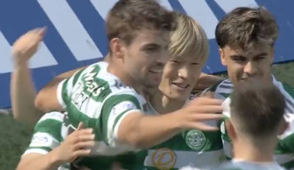 Video: Kyogo opens the scoring after brilliant team move from Celtic