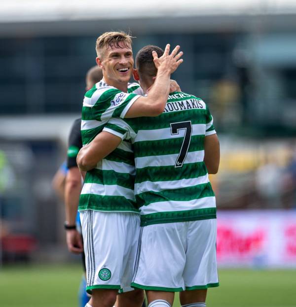 Celtic Teammates Social Media Delight for Carl Starfelt