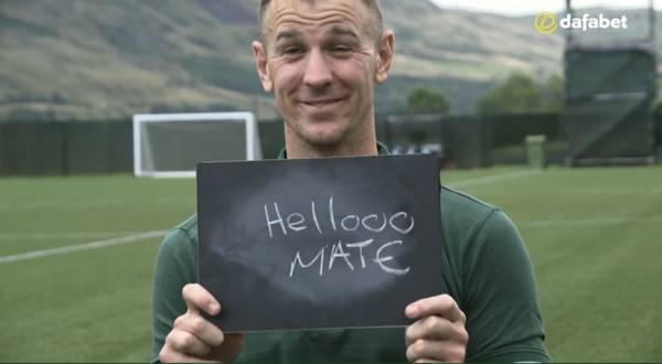 ‘He’s Handsome’ Hart and Juranovic Brilliant Celtic Dressing Room Chat