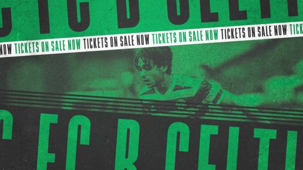 Celtic FC B v Dalbeattie Star – tickets on sale