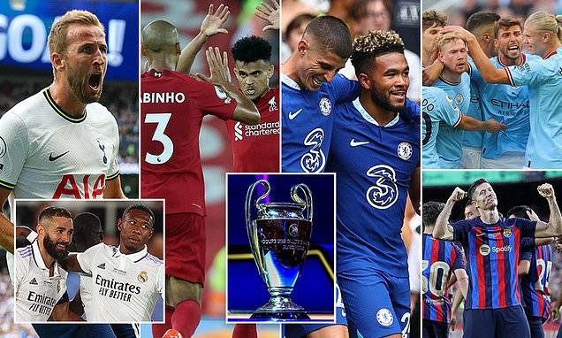 Champions League draw LIVE: Chelsea, Liverpool, Tottenham and Man City await fate