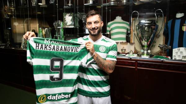 Sead Hakšabanović signs for Celtic in a five-year deal