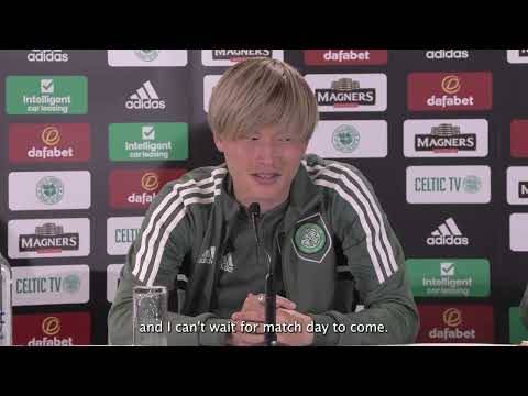 Full Media Conference: Kyogo Furuhashi on the Champions League draw