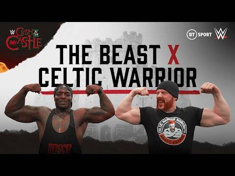 Sheamus enters Beast Mode with Adebayo Akinfenwa ahead of WWE Clash at the Castle