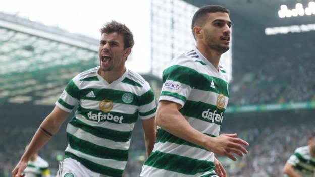 Celtic 4-0 Rangers: Defending champions lay down marker after comfortable win