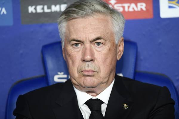 Real Madrid boss Carlo Ancelotti makes honest Celtic admission