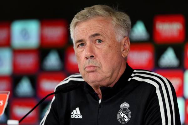 Carlo Ancelotti names weakness that Celtic can exploit vs Real Madrid