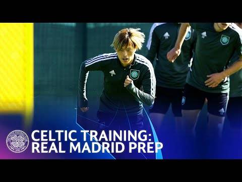 Celtic #UCL Training: The Celts prepare for the visit of Real Madrid in the Champions League!