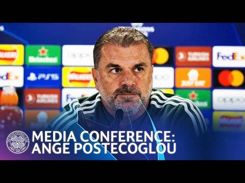 Full Champions League Media Conference: Celtic Manager Ange Postecoglou (05/09/22)