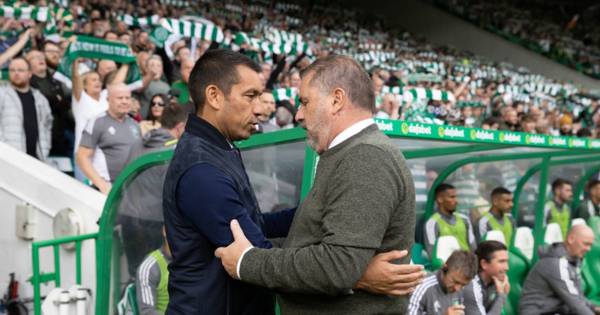 Rangers boss van Bronckhorst has ‘lots to prove’ as pundit states Celtic’s Postecoglou is ‘stronger’