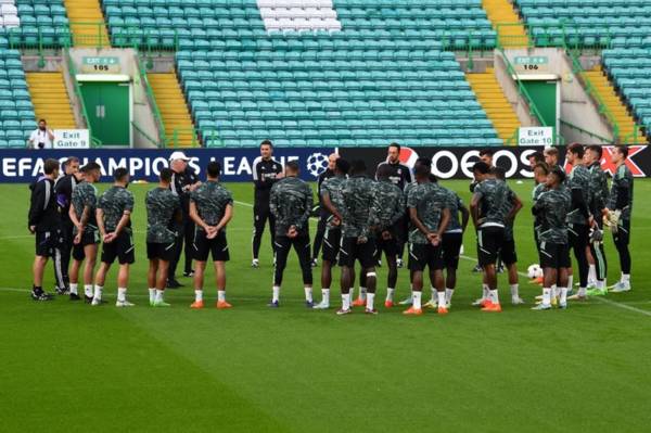 Video: Real Madrid train at Celtic Park ahead of blockbuster clash