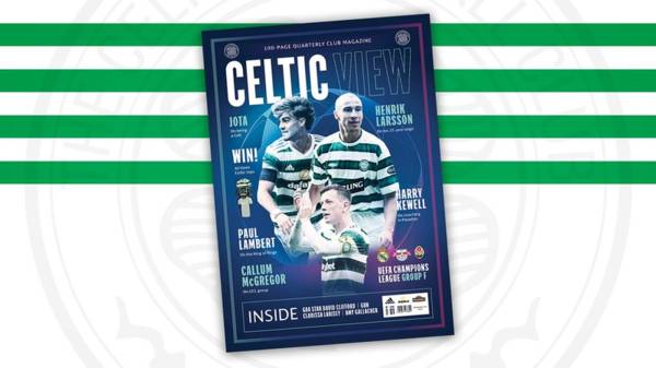 Latest issue of the 100-page Celtic View is out NOW!