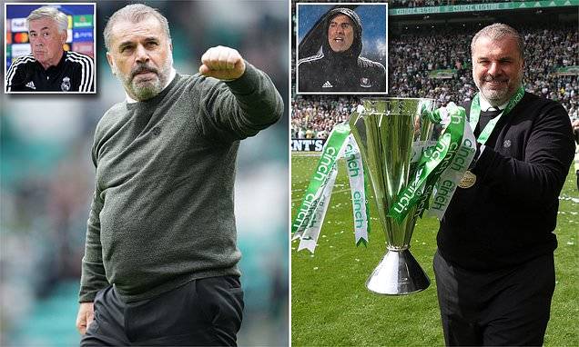 Praise for Celtic’s Ange Postecoglou from Real Madrid’s Carlo Ancelotti ahead of Champions League