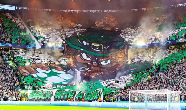 Video: Listen To Deafening Roar From Celtic Fans As Champions League Anthem Hits!