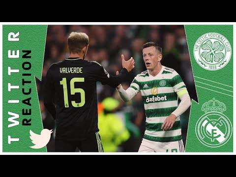 Celtic 0 3 Real Madrid Twitter Reaction