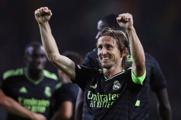 Luka Modric receives standing ovation from Celtic fans after Rolls-Royce display in Real Madrid’s 3-0 win