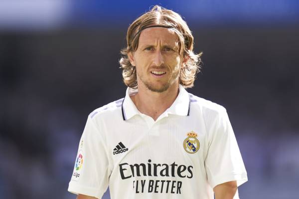 Luka Modric sends beautiful message to Celtic fans