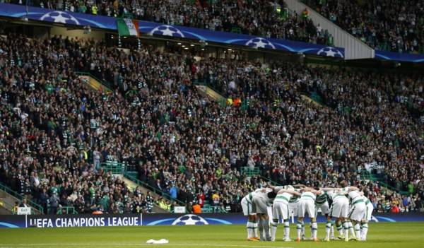 Video: Deafening Roar From Celtic Fans As Champions League Anthem Hits!