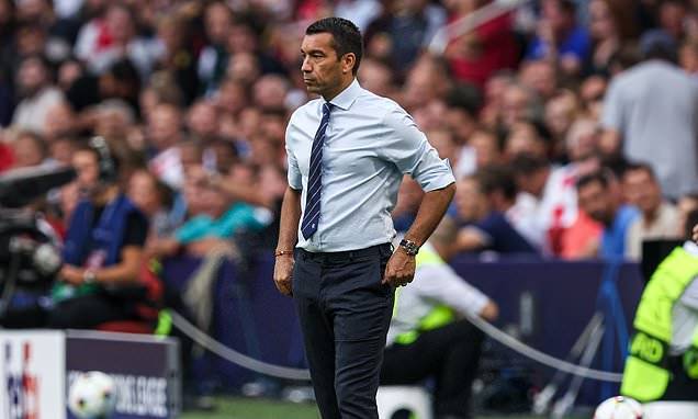 Giovanni van Bronckhorst insists Rangers ‘cannot compete’ with the financial might of Europe’s elite