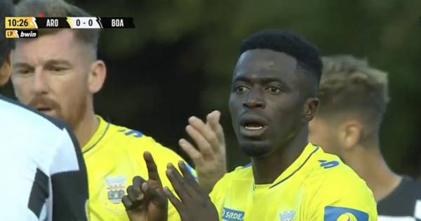 Ismaila Soro ‘development’ in focus as Celtic loanee handed lukewarm red card defence by Arouca boss