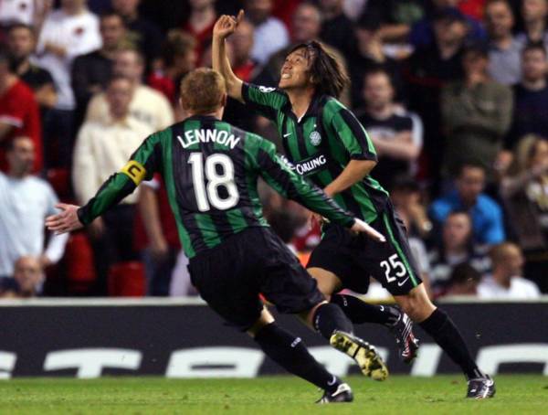 On This Day: Narrow defeat for Celtic against Man Utd at Old Trafford