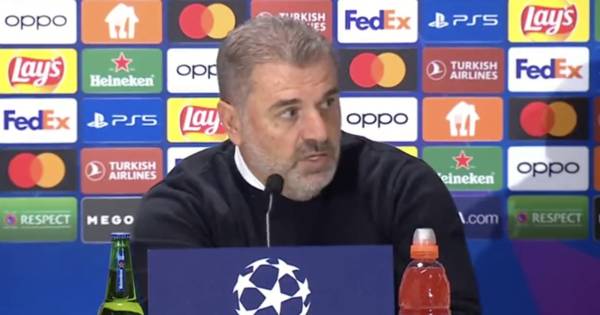 Ange Postecoglou fumes at Celtic presser interruption as bristling boss warns reporter ‘don’t correct me’