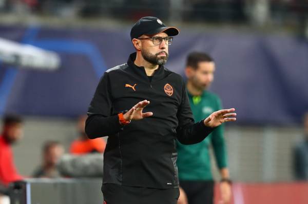 Shakhtar Donetsk manager makes ‘incredible’ Celtic admission