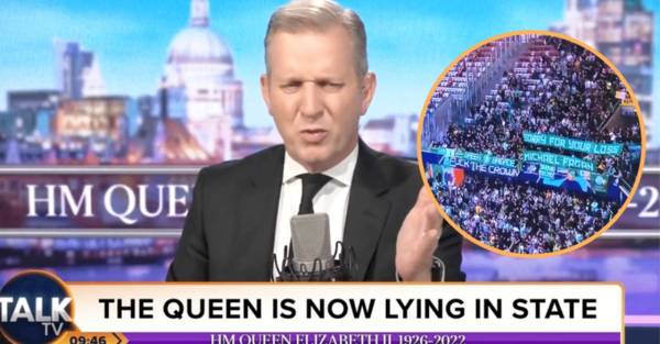 Jeremy Kyle Slams Celtic Fans For ‘Disgusting’ Banner About British Monarchy