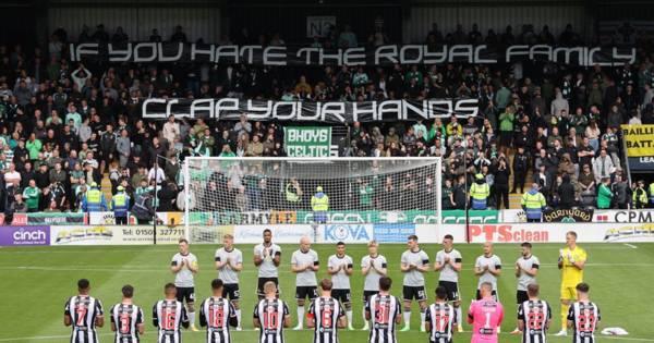 Celtic fans hijack Queen’s applause with ‘clap your hands if you hate the royals’ banner