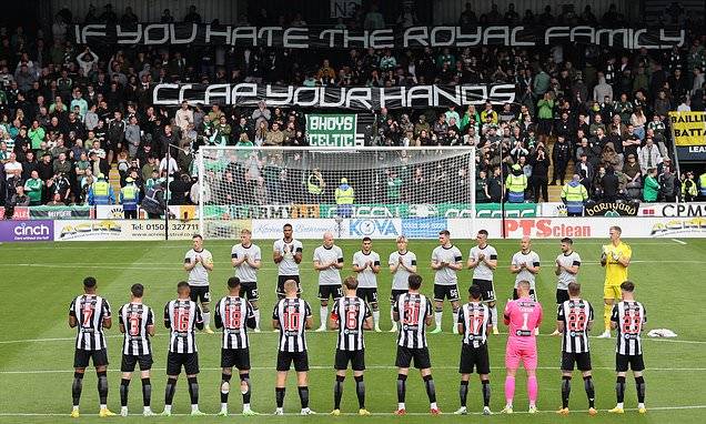 More Celtic shame as fans hijack minute’s applause in the Queen’s memory