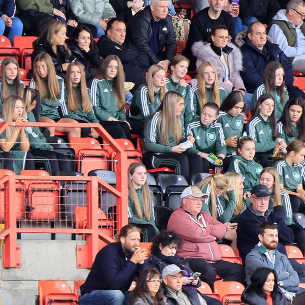 Celtic Girls’ Academy go behind the scenes at the Excelsior Stadium