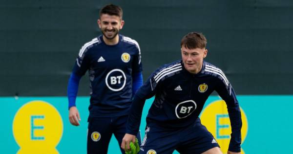 Celtic star Greg Taylor says playing for Scotland a ‘massive honour’ and he’s ready if called upon