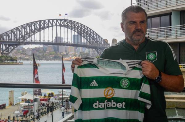 Welcome Home Ange – Ange Pictured Representing Celtic Down Under