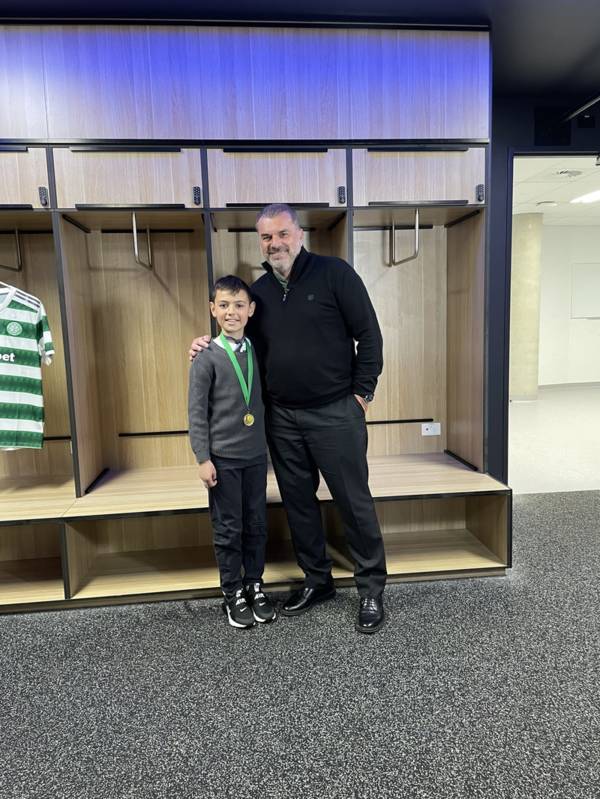 Ange Postecoglou Surprises Young Celtic Fan in Australia