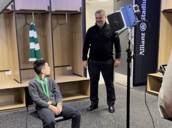 Ange Postecoglou’s special surprise for young fan in Sydney