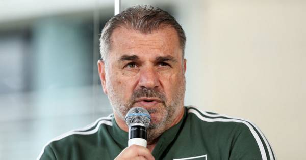 Ange Postecoglou tells Celtic fan club Down Under you ‘can hold onto your gear for a while’