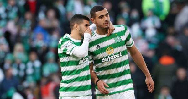 Celtic star Giakoumakis flags up thigh problem with Abada involved in dramatic Israel clash