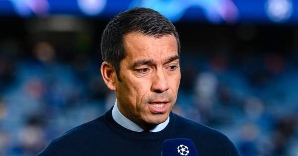 Van Bronckhorst will NEVER claim Rangers title glory as Light Blues ‘miles off’ Celtic claims pundit