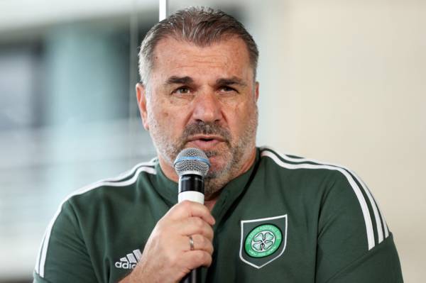 Celtic manager Postecoglou asked about Dermot Desmond contact; gives brilliant response