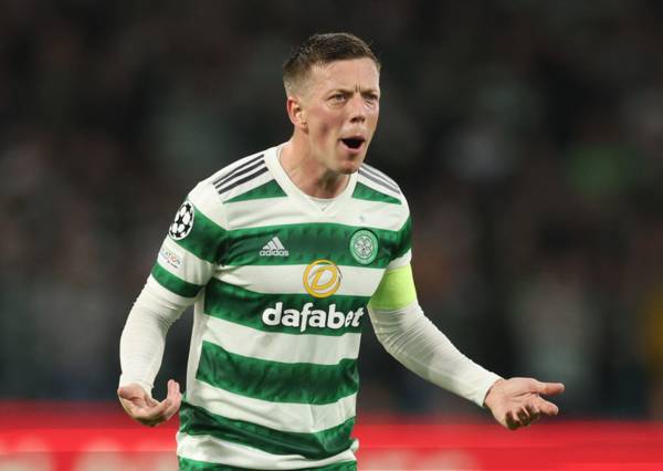 Callum McGregor Leads by Example; Applauded off the Field