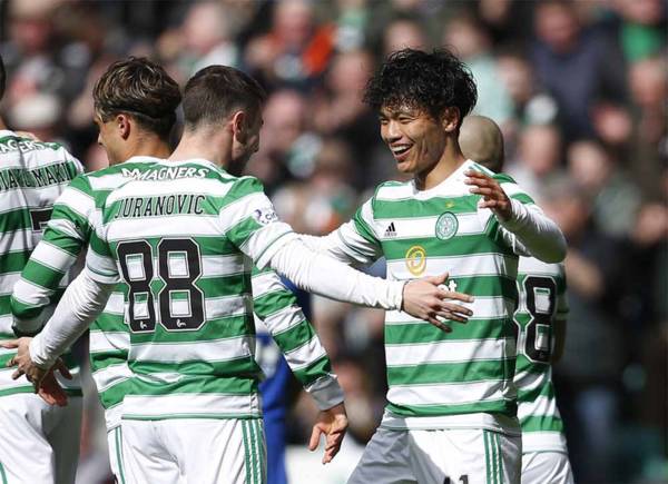 Watch: Reo Hatate Wonder Strike Gives Celtic the Lead