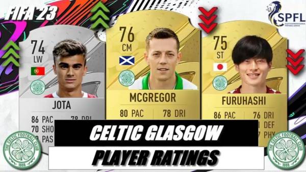 Video: “That’s a bad one that,” Celtic stars get their Fifa 23 player ratings