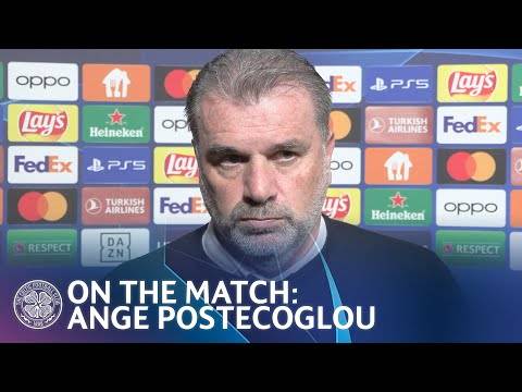 Ange Postecoglou on the match | RB Leipzig 3-1 Celtic