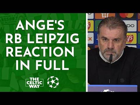 Ange Postecoglou’s Celtic press conference after 3-1 defeat to RB Leipzig