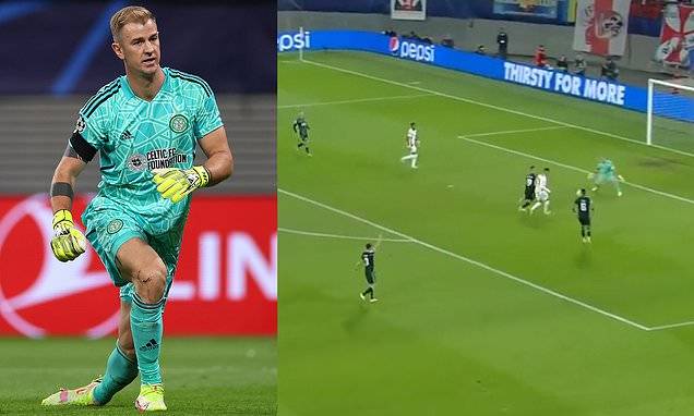 Celtic fans turn on Joe Hart after his HOWLER gifted RB Leipzig a lead in the Champions League