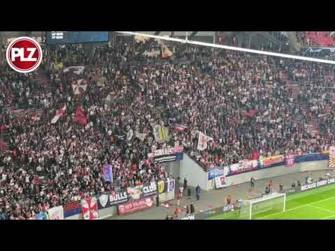 SOUND ON! RB Leipzig fans celebrate after Celtic win