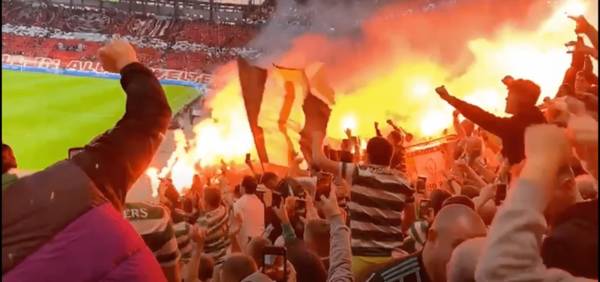 AWAY DAYS Celtic Fans in Leipzig