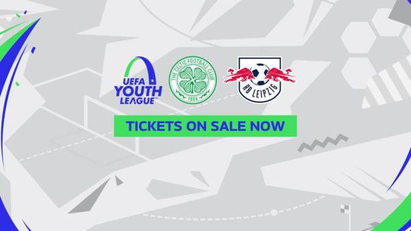 Support the young Celts v RB Leipzig – tickets on sale now